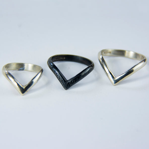 Wishbone ring